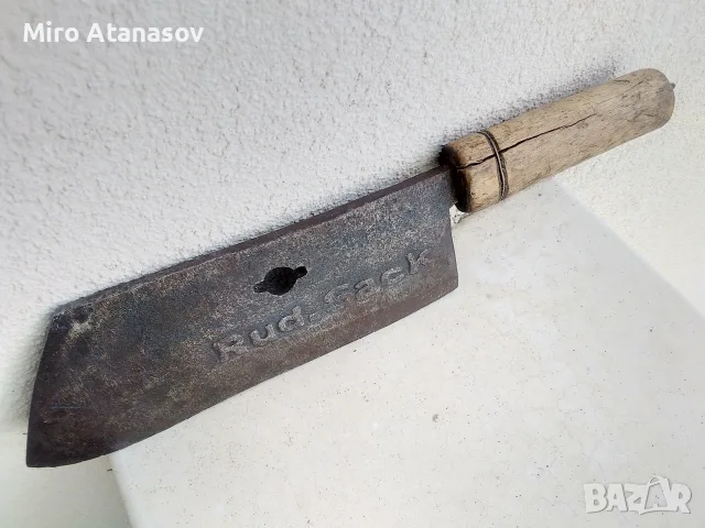 Стар немски сатър RUD.SACK, снимка 6 - Антикварни и старинни предмети - 56648324