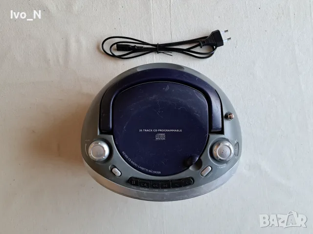 CD радио касетофон Philips AZ 1022., снимка 7 - Радиокасетофони, транзистори - 56621969