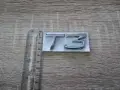 сребристи емблеми Волво Volvo T3, снимка 3