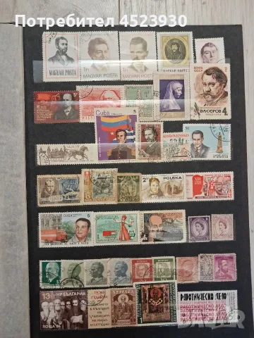 пощенски марки в класьор, снимка 3 - Филателия - 56745248