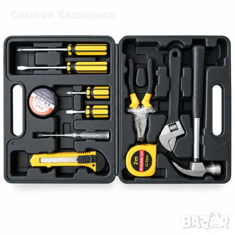 Комплект ръчни инструменти в куфар 12 части