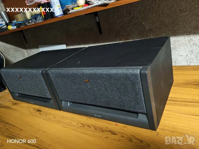 тонколони с бас jvc 4 ома 2 х 50 w , снимка 4 - Тонколони - 56713929