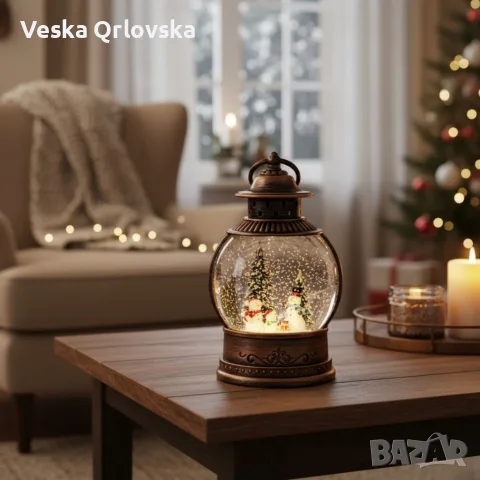 Коледен снежен глобус, снимка 11 - Декорация за дома - 56644362
