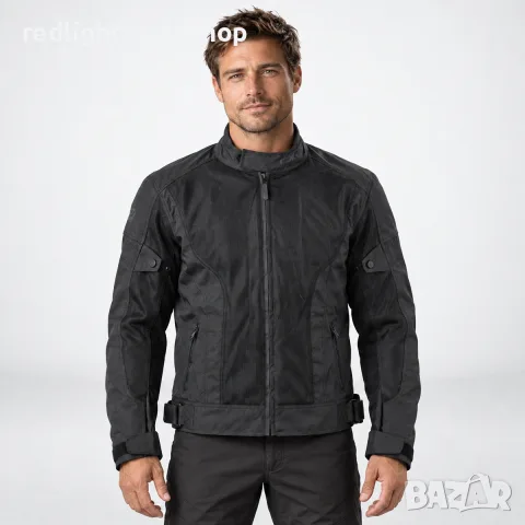 Course Мъжко лятно текстилно мото яке XL – Ново