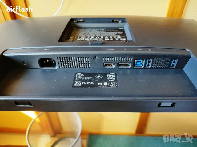 Монитор за компютър Dell 23.8" WQHD LED, снимка 5 - Монитори - 56609885