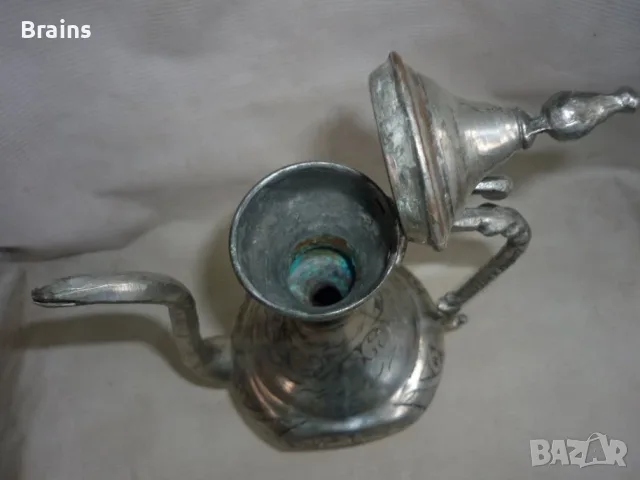 Стар Античен Османски Ибрик 19 Век, снимка 11 - Антикварни и старинни предмети - 56604871