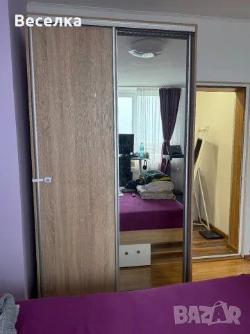 Гардероб с плъзгащи врати , снимка 3 - Шкафове - 56718554