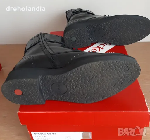 KicKers Oxrock - Боти KicKers черни - 38 номер, снимка 7 - Дамски боти - 56728784