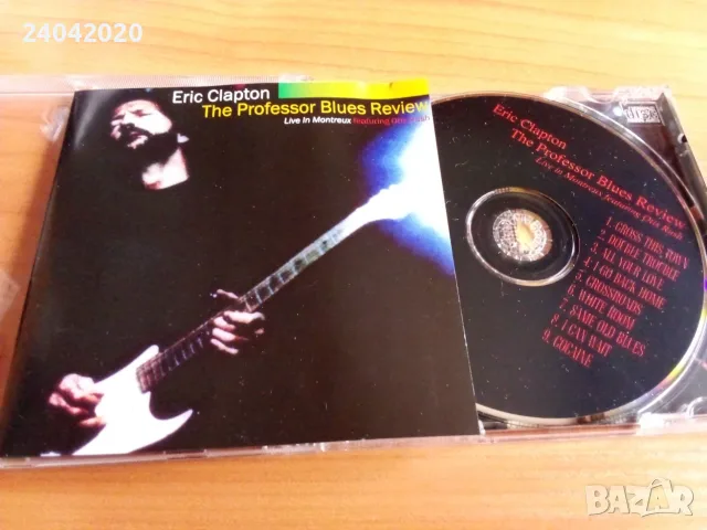 Eric Clapton, The Professor Blues Review – Live In Montreux матричен диск