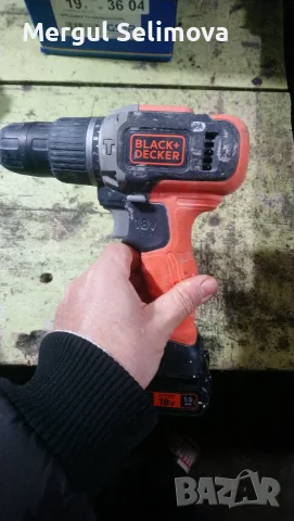 Акумулаторен винтоверт black and decker 18v, снимка 2 - Винтоверти - 56598804