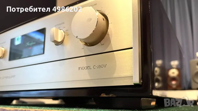 Accuphase C-280V, снимка 2 - Ресийвъри, усилватели, смесителни пултове - 56602152
