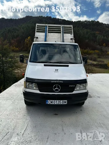 Тристаен самосвал Мерцедес 312д, снимка 3 - Камиони - 56665137
