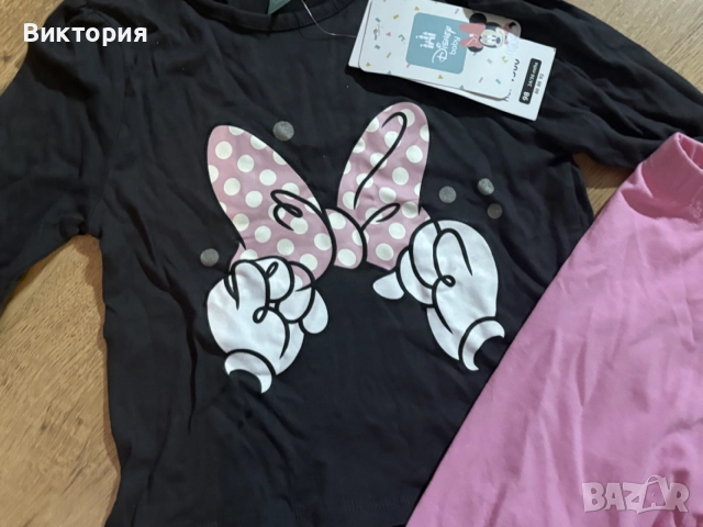 нова блузка с мини Маус  и клин