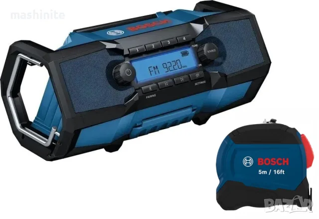 Акумулаторно радио Bosch GPB 18V-3 C ,18V, FM, Professional, Bluetooth 