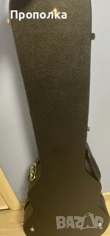 Черен Куфар за китара Gibson USA, снимка 3 - Китари - 56644187