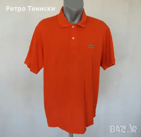 Тениска • №8 • Lacoste • оранжево • размер XXXL • Мъже