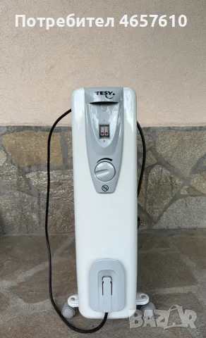 Маслен радиатор Tesy 2500W, снимка 3 - Радиатори - 56616182