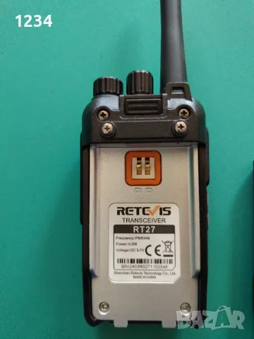 Retevis RT27 6 броя радиостанции, снимка 6 - Радиокасетофони, транзистори - 56598420