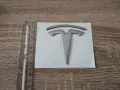 сребрист гланц лого Tesla, снимка 3