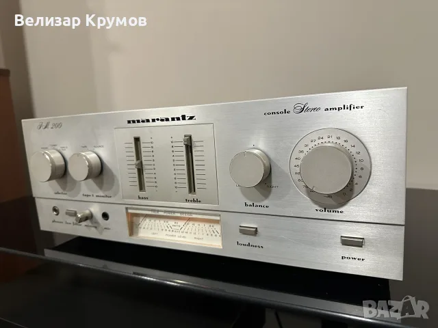 Усилвател Marantz PM 200, снимка 4 - Ресийвъри, усилватели, смесителни пултове - 56713162