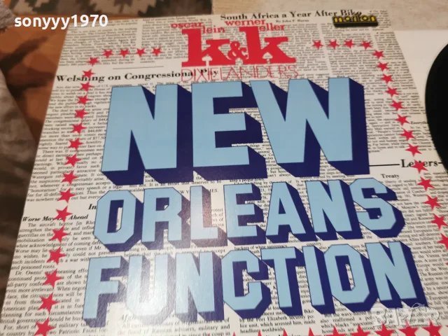 NEW ORLEANS FUNCTION-ВНОС GERMANY 2910261659L1, снимка 7 - Грамофонни плочи - 56726379