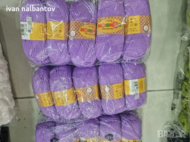 Прежда BONBON голямо разнообразие от цветове