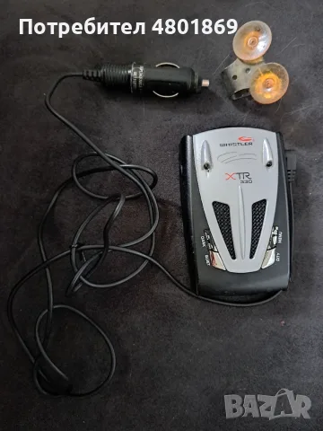 Продавам радар детектор Whistler XTR-330