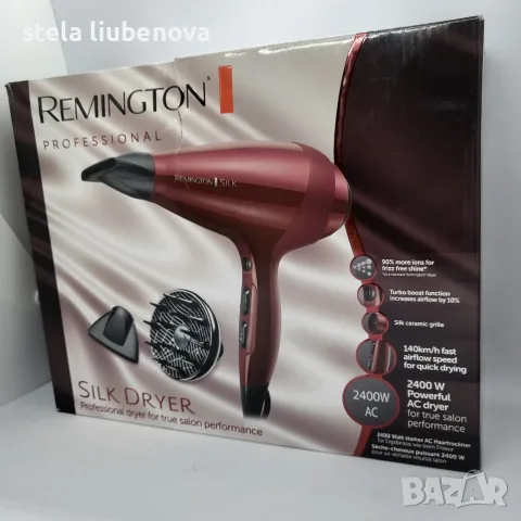 НОВ Професионален сешоар Remington AC9096 Silk Dryer (2400W, Йонизация)