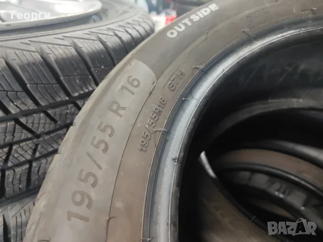 4бр.летни гуми 195/55/16 Michelin, снимка 5 - Гуми и джанти - 56736741
