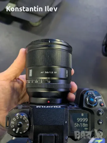 Viltrox 56 mm 1.2 за Fujifilm