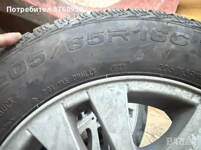 Зимни гуми с джанти , снимка 4 - Гуми и джанти - 56666523