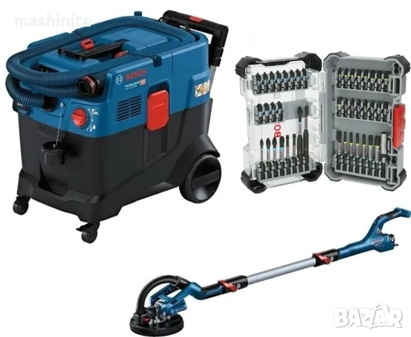 Шлайфмашина жираф за стени GTR 550 Professional + Прахосмукачка GAS 12-40 MA Bosch