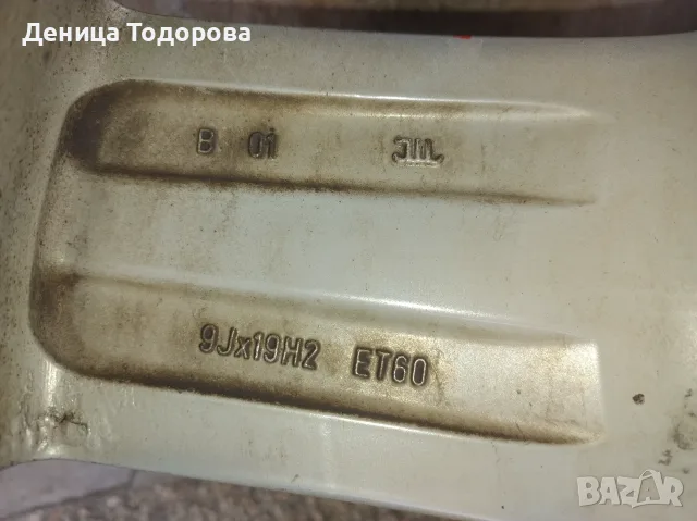 Лети джанти 19", снимка 4 - Гуми и джанти - 56640879