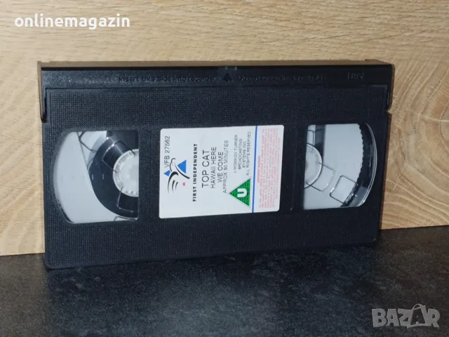 Рядка видеокасета TOP CAT 1961 VHS, снимка 4 - Анимации - 56709168