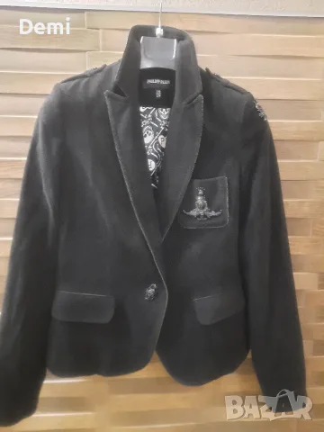 Дамско черно сако PHILIPP  PLEIN 