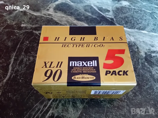 Maxell XL-ll 60/90 5pack, снимка 4 - Декове - 56621970