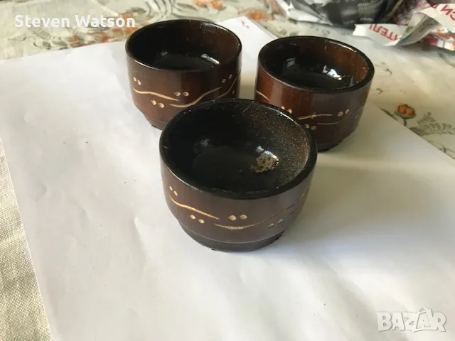 Руски дървени чашки