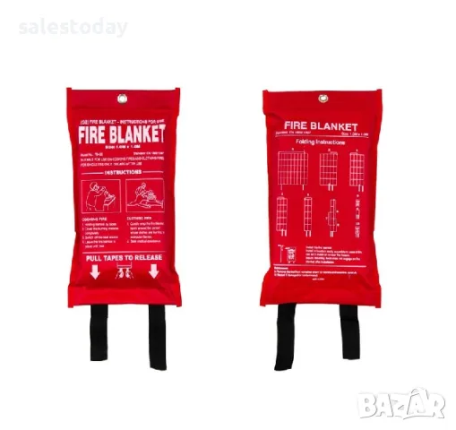 Пожарогасително одеяло, fire blanket, снимка 2 - Пожарогасители и защитни средства - 52374730