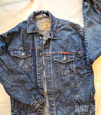 Дънково яке Dino Jeans, син цвят, снимка 4 - Якета - 56659339