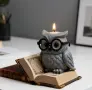 Молд бухал с книга (6), снимка 6