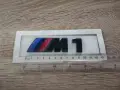 БМВ Bmw 1М черна емблема лого, снимка 2