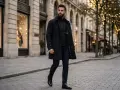 HERNO ново мъжко черно яке с пух, снимка 2