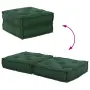 vidaXL Модулен диван зелен 70x70x36 плат, снимка 10