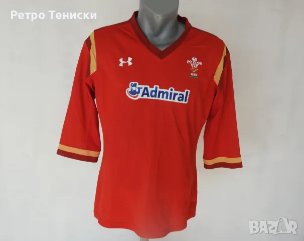 Тениска Under Armour — Welsh Rugby Union Jerseu Under Armour Re размер XL Червено