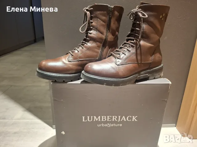 Кожени боти LUMBERJACK