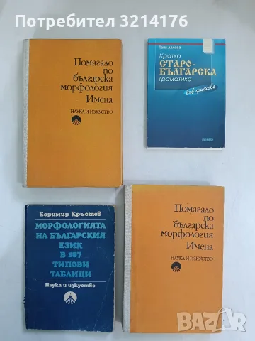 Кратка старобългарска граматика във фишове - Таня Лалева