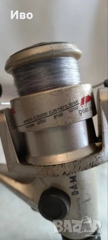 Ретро макара DAM Quick SE 130, снимка 8 - Макари - 56574853
