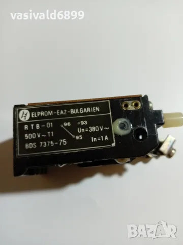 Топлинно реле RTB - 01, снимка 3 - Резервни части за машини - 56556158