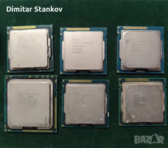 6 броя процесори интел Intel i3 и един xeon, снимка 2 - Процесори - 56688061