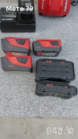 Hilti,Hkoki Батерия и Зарядно Nuron , снимка 5 - Други инструменти - 55423608